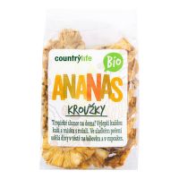 Ananas kroužky sušené 100 g BIO   COUNTRY LIFE