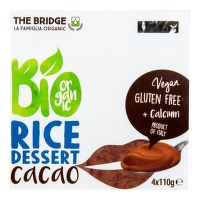 Dezert rýžový kakao 4x110 g BIO   THE BRIDGE
