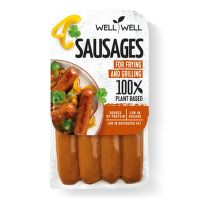 Slezská klobása z rostlinných bílkovin 250 g   WELL WELL