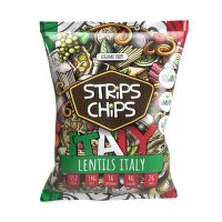 VÝPRODEJ!!!Krekry luštěninové Italy 90 g   STRIPS CHIPS