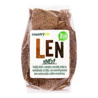 Len hnědý 300 g BIO   COUNTRY LIFE