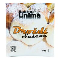 Droždí sušené 10 g   BALÍRNY UNIMA