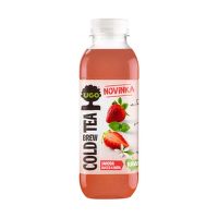 Nápoj Cold Brew Tea jahoda, bucco a máta 500 ml   UGO