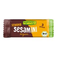 Plátky sezamové v hořké čokoládě vegan 27 g BIO   RAPUNZEL