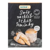 Směs na chléb s chia semínky bezlepková 500 g   NOMINAL 