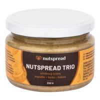 Krém z mandlí, kešu ořechů a kokosu 250 g   NUTSPREAD