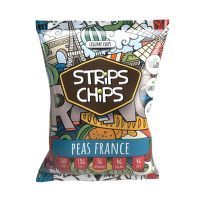 VÝPRODEJ!!!Krekry luštěninové France 90 g   STRIPS CHIPS