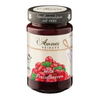 Zavařenina brusinky s agávovým sirupem 250 g BIO   ANNES FEINSTE