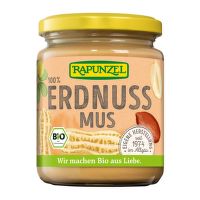 Pasta 100 % arašídová jemná 250 g BIO   RAPUNZEL