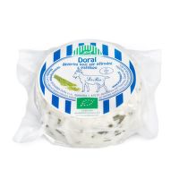 Sýr kozí dezertní s pažitkou 100 g BIO   BIOFARMA DORA