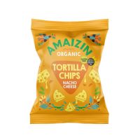 Chipsy kukuřičné nacho s příchutí sýra 150 g BIO   AMAIZIN