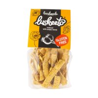 Krekry luštěninové s mákem 70 g   LUSKEETO