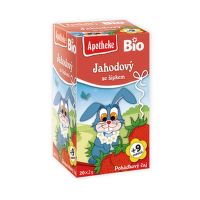 Čaj dětský Jahodový se šípkem 20 sáčků 40 g BIO   MEDIATE