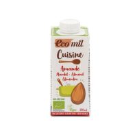 Krém mandlový na vaření 9 % tuku 200 ml BIO   ECOMIL