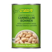 Fazole bílé sterilované 400 g BIO   RAPUNZEL