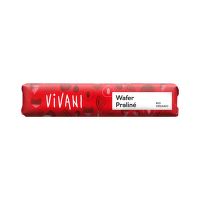 Tyčinka mléčná čokoláda nugát-oplatka 40 g BIO   VIVANI