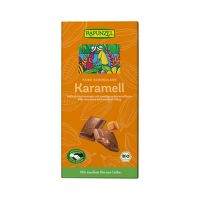 Čokoláda mléčná karamel 100 g BIO   RAPUNZEL