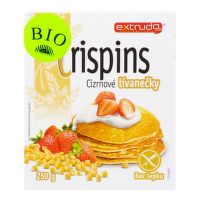 Lívanečky cizrnové Crispins bezlepkové 250 g BIO   EXTRUDO