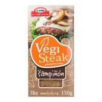 Vegi steak šampiňón 150 g   VETO ECO