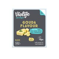 Blok s příchutí gouda 200 g   VIOLIFE