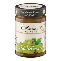 Džem angreštový výběrový 225 g BIO   ANNES FEINSTE