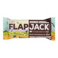 Flapjack ovesný čokoláda se zázvorem bezlepkový 80 g   BRYNMOR