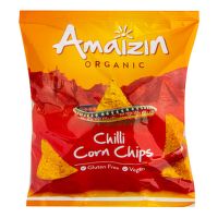 Chipsy kukuřičné chilli 75 g BIO   AMAIZIN