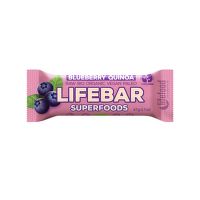 Tyčinka Lifebar borůvková s quinoou 47 g BIO   LIFEFOOD