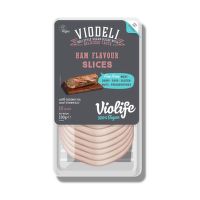 Viodeli plátky s příchutí šunky 100 g   VIOLIFE 