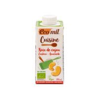 Krém z kešu ořechů na vaření 8 % tuku 200 ml BIO   ECOMIL
