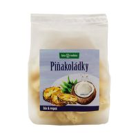 Piňakoládky - kokosová kolečka s ananasem 100 g BIO   BIO NEBIO