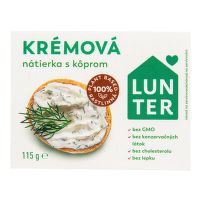 Pomazánka krémová s koprem 115 g   LUNTER