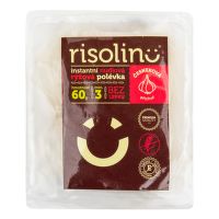 Polévka nudlová rýžová instantní česneková příchuť 60 g   RISOLINO