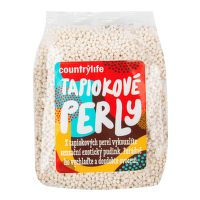 Perly tapiokové 250 g   COUNTRY LIFE