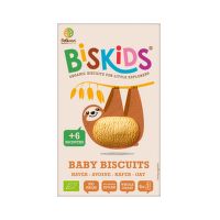 Sušenky celozrnné ovesné bez přidaného cukru dětské 6M+ 120 g BIO   BISKIDS