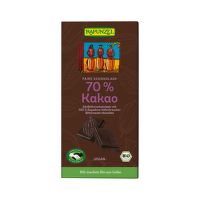 Čokoláda hořká 70 % 80 g BIO   RAPUNZEL