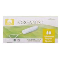 Tampony regular16 ks BIO bavlna  ORGANYC