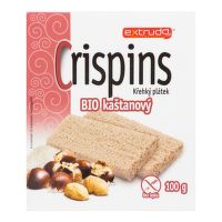 VÝPRODEJ!!!Chlebíček kaštanový bezlepkový 100 g BIO   EXTRUDO 