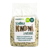 Konopná semínka loupaná 250 g BIO   COUNTRY LIFE