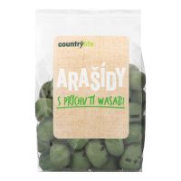 Arašídy s příchutí wasabi 100 g   COUNTRY LIFE