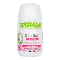 Deodorant přírodní 24h zklidňující s mandlovým mlékem 50 ml BIO   SO’BiO étic