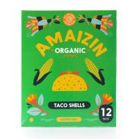 Tortilly kukuřičné Taco shells 150 g BIO   AMAIZIN