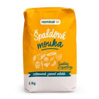 Mouka špaldová celozrnná jemně mletá 1 kg   NOMINAL