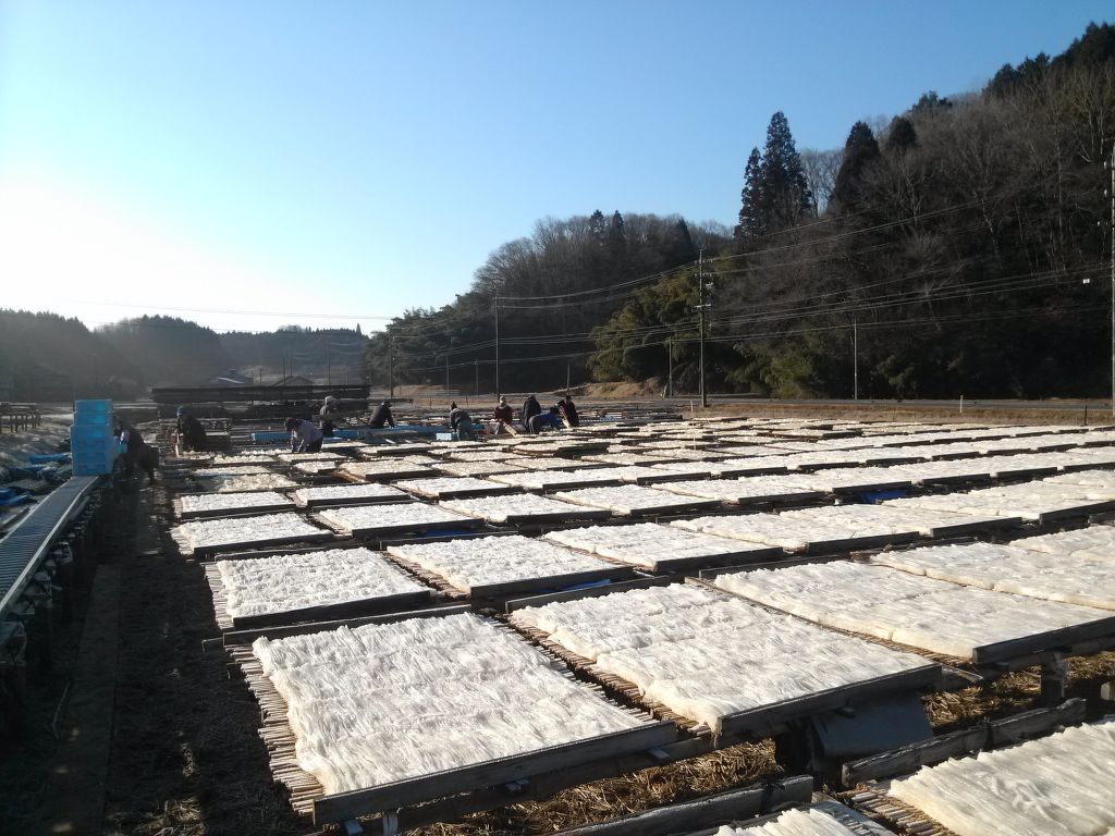 drying kanten for flakes
