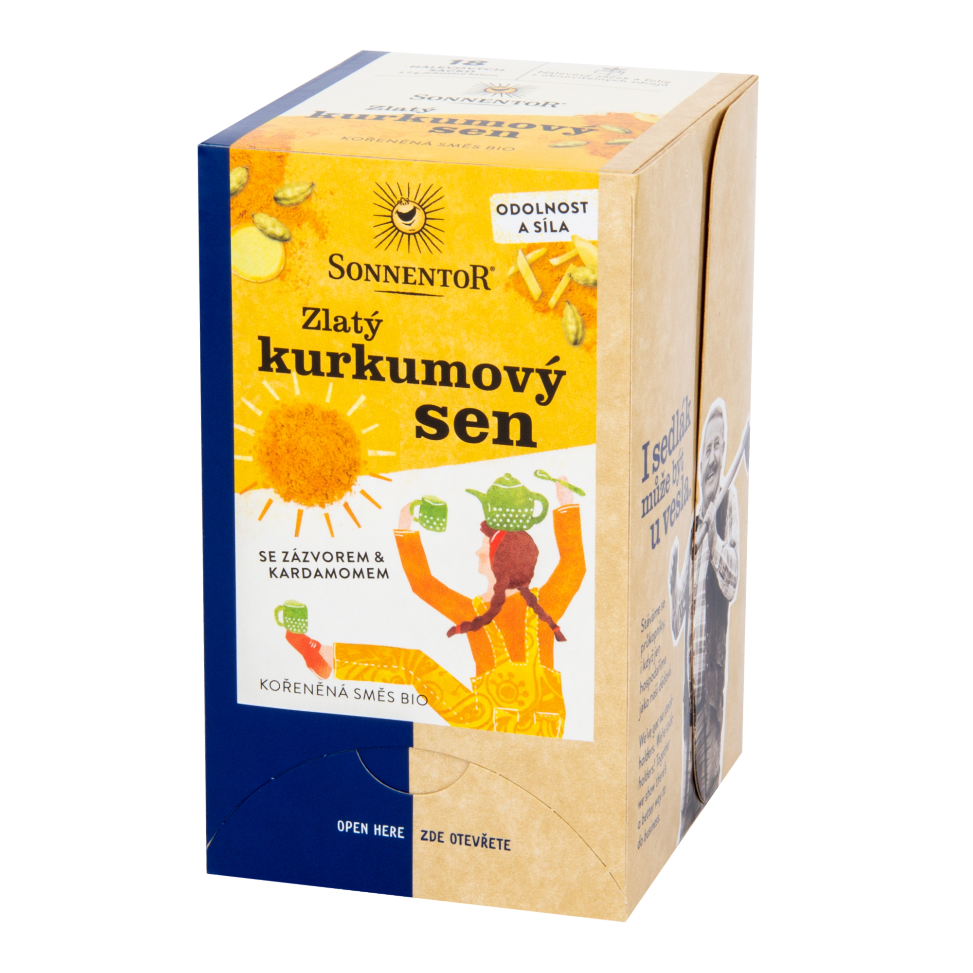 Zlatý kurkumový sen 36g BIO