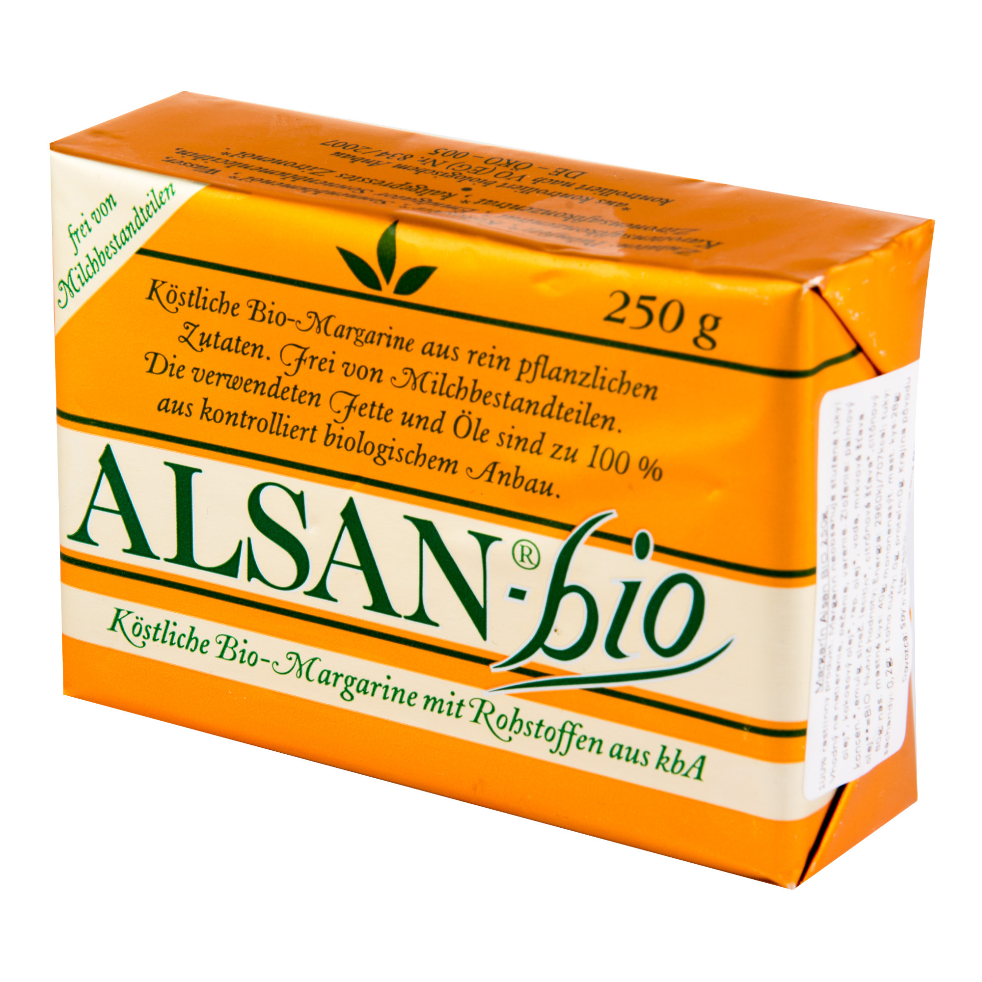 Alsan BIO- rostlinný tuk 250g