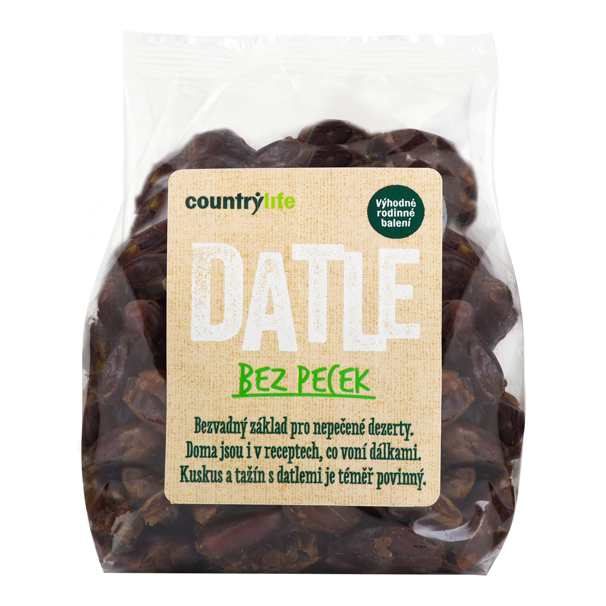 Datle sušené bez pecek 500 g