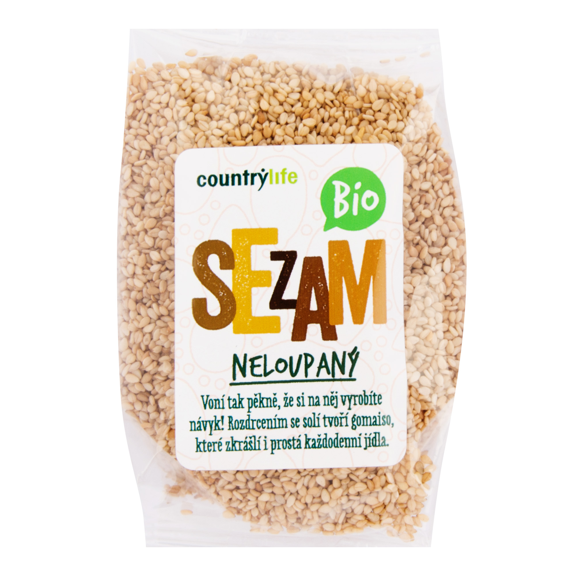 Sezam neloupaný 100g BIO