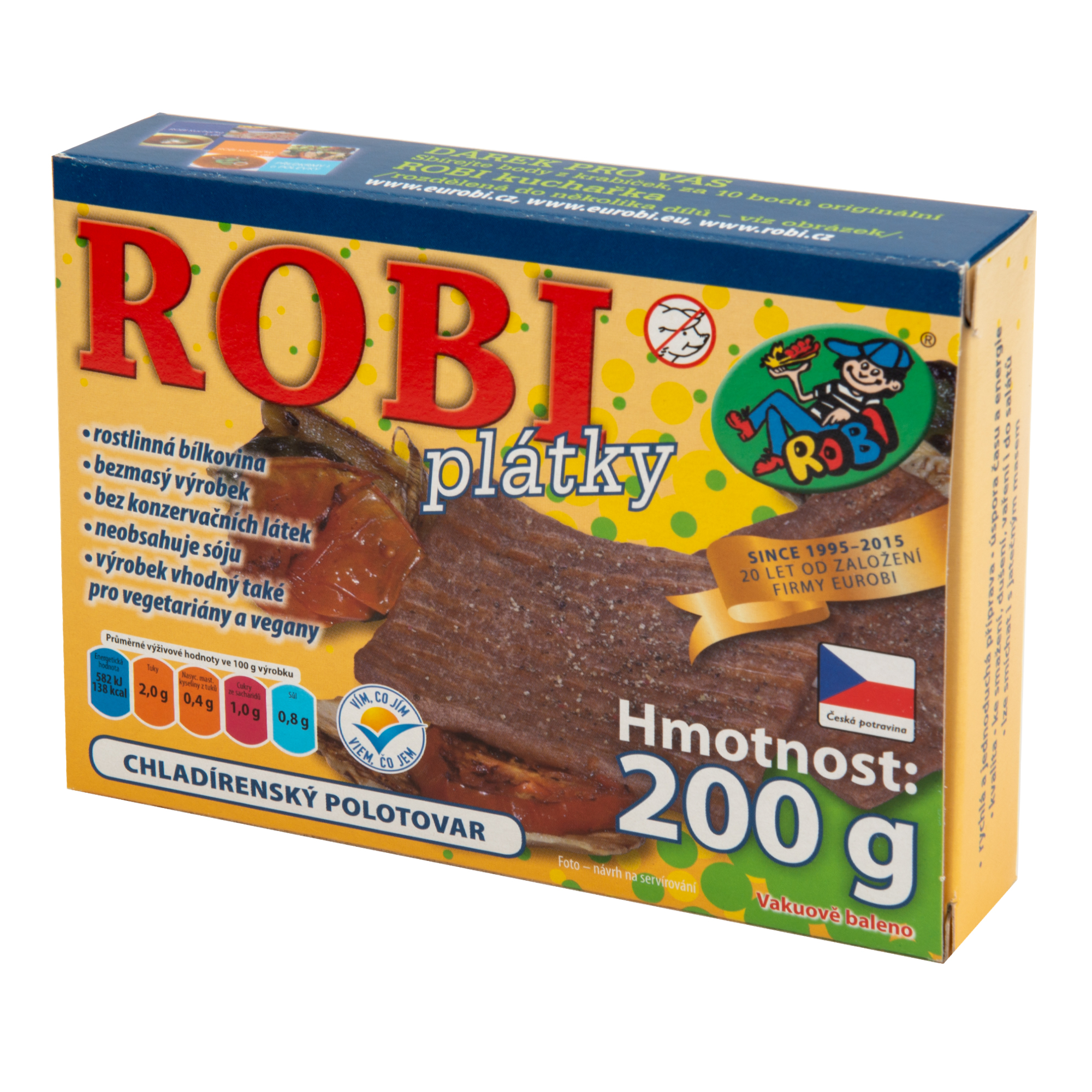 Robi plátky 200g  